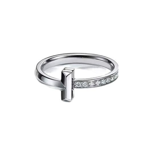 18K Tiffany T1 Diamond Ring
